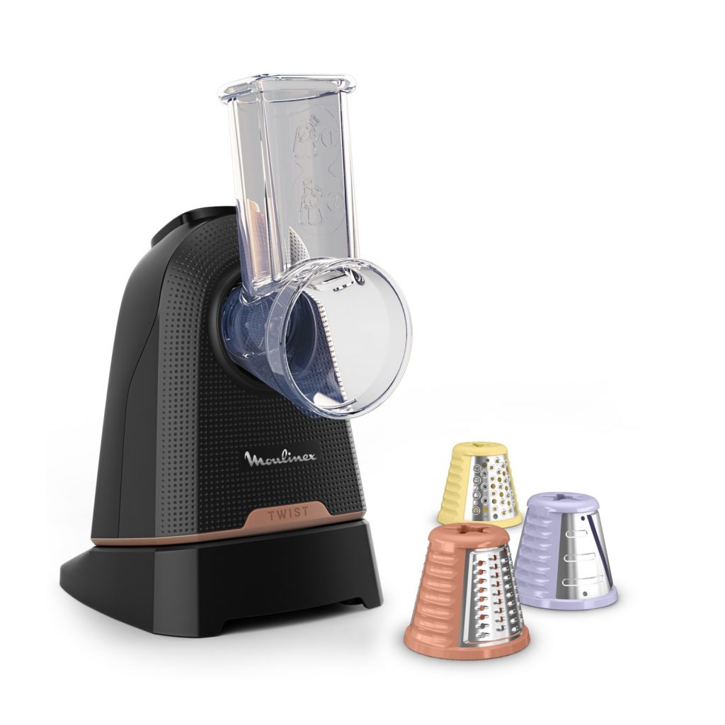 Moulinex DK8638 Fresh Express Twist Tritatutto Elettrico 150W con 3 Funzioni