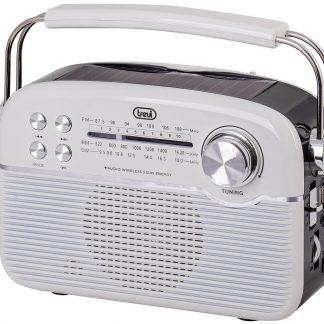 Trevi RA 7F50 BT Bianco Radio Portatile Wireless a Energia Solare