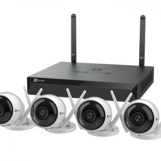 Ezviz H3C Video Recorder NVR X5S con 4 Telecamere Esterno