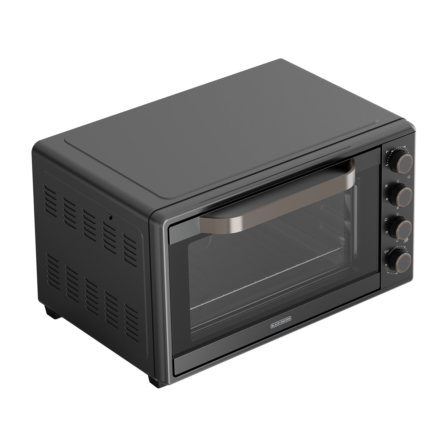 Black Decker BXOV6000E Fornetto Elettrico 2000W 60LT Ventilato 130 Gradi Timer - immagine 2