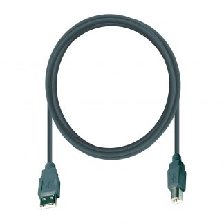 Vivanco VVITUSB50ABMMK Cavo USB-A USB-B M-M 0.5 Grigio