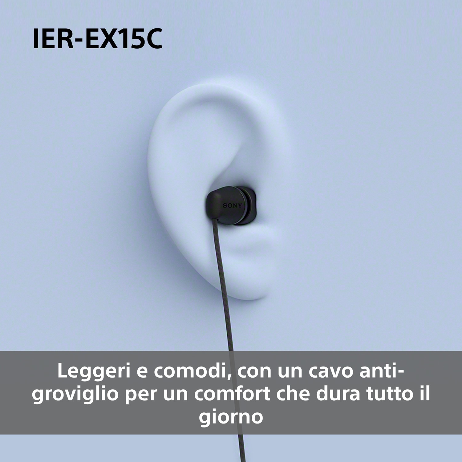 Sony IEREX15CB Nero Cuffia Auricolare In Ear USB-C - immagine 4