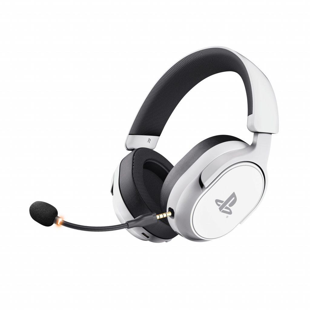 Trust GXT499W Forta Bianco Cuffia Gaming Wireless per PS5