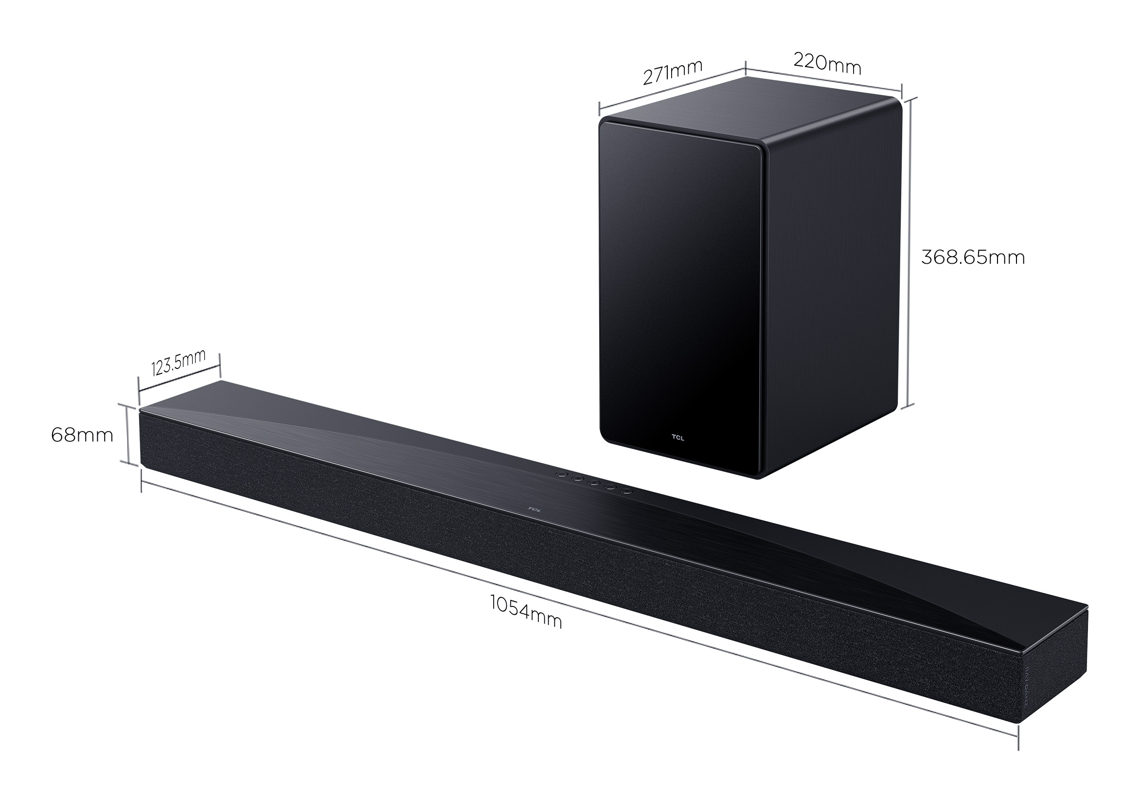 TCL Q65H Soundbar 5.1 Canali 290W con Subwoofer Wireless - immagine 4