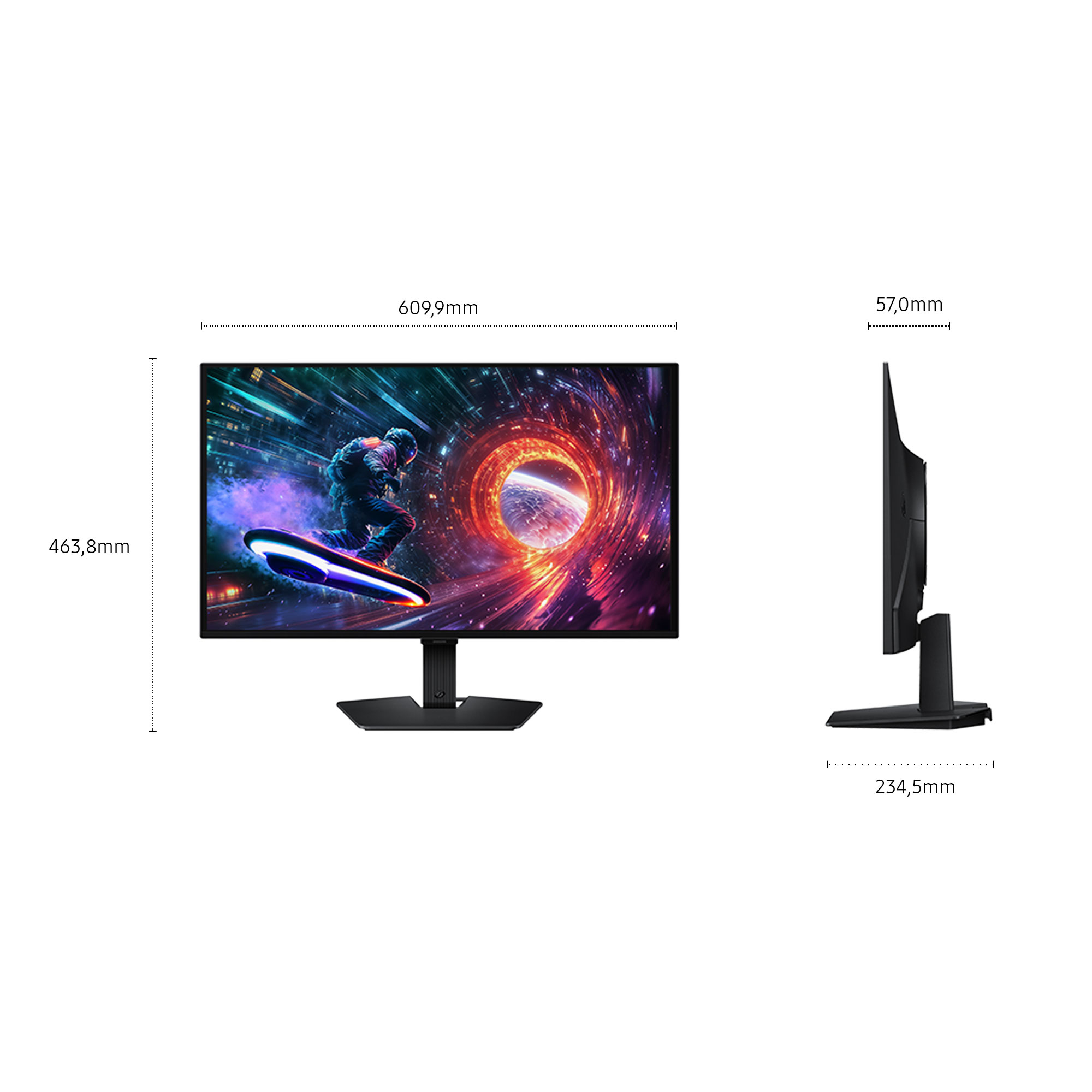 Samsung Odyssey LS27FG502SUXEN Monitor oled 27 Pollici QHD 180Hz - immagine 5