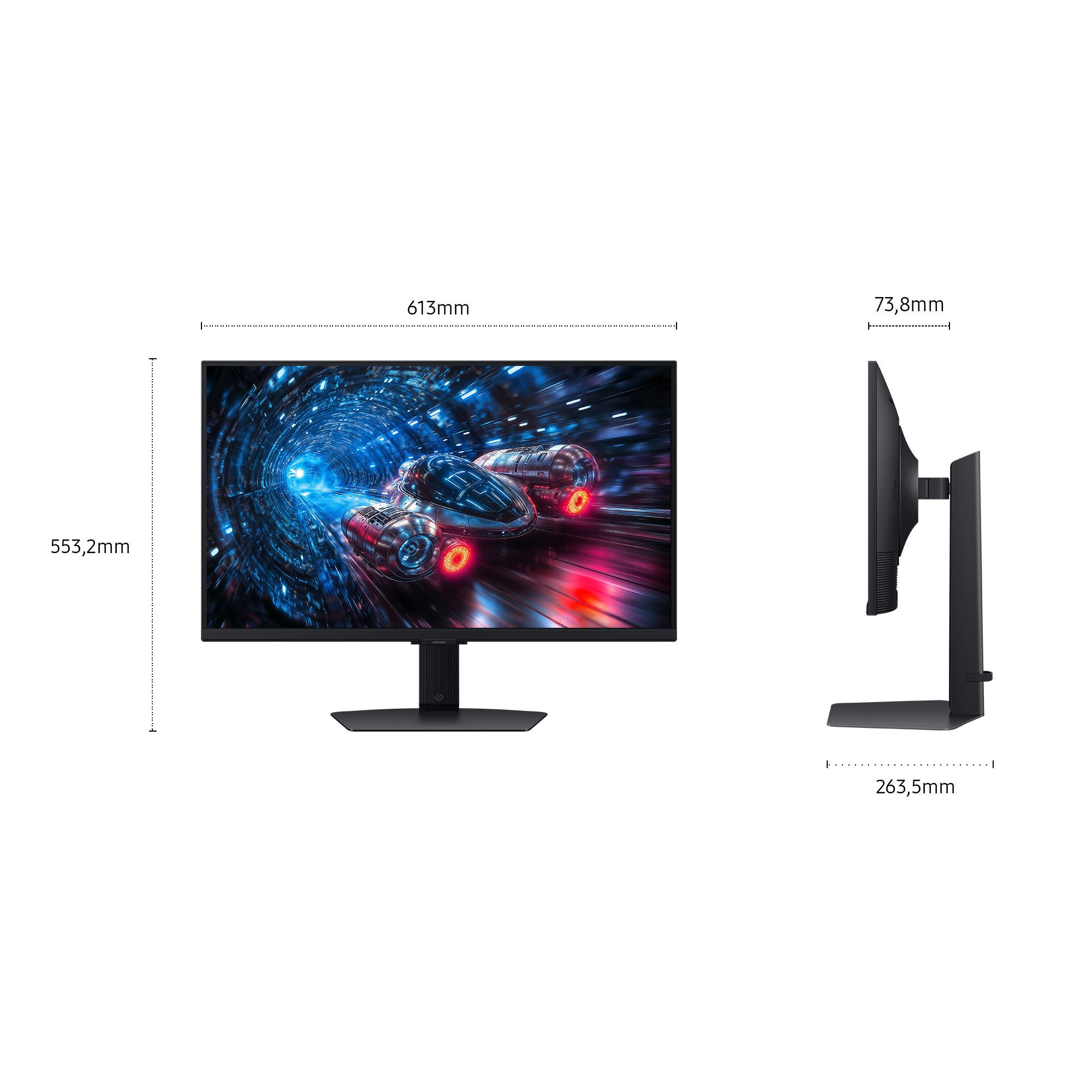 Samsung Odyssey LS27FG702EUXEN Monitor 27 Pollici UHD 360Hz - immagine 5