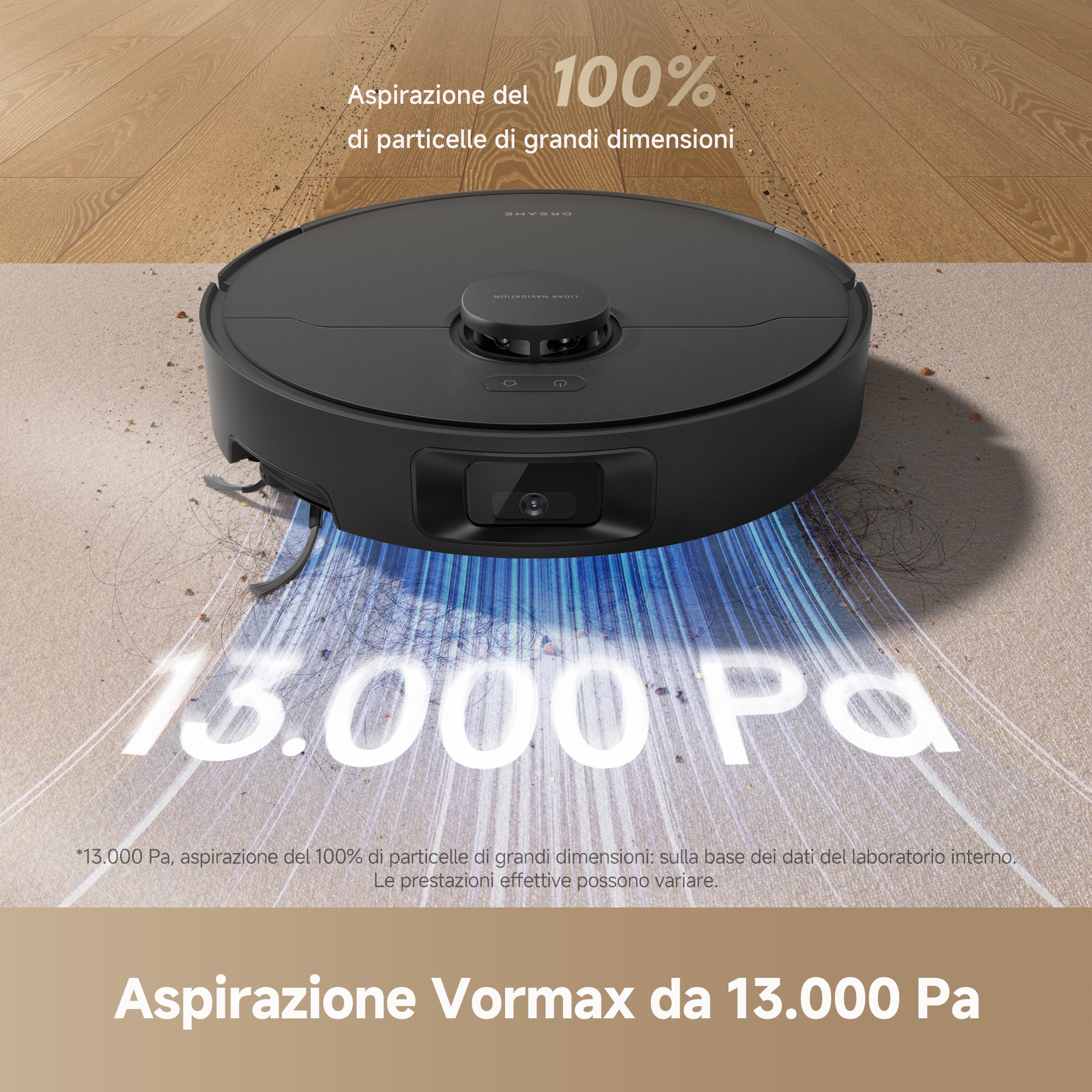 Dreame D2 Pro Plus Nero Robot Lava e Aspira Wi-Fi con Base per Svuotamento - immagine 3