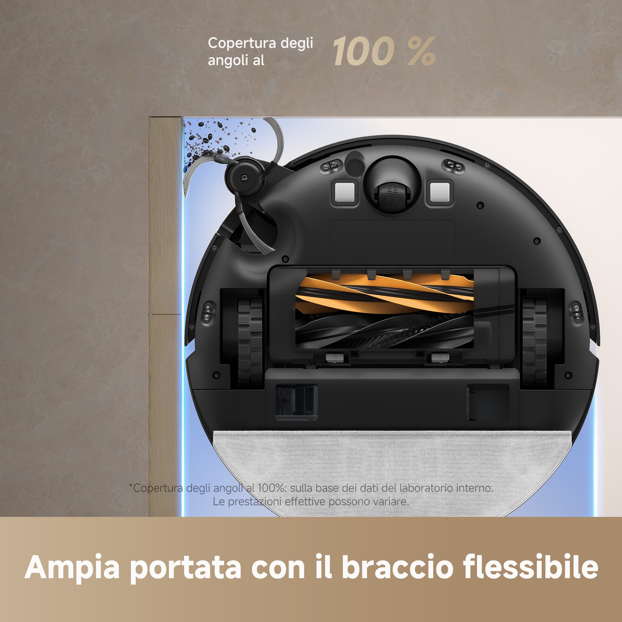 Dreame D2 Pro Plus Nero Robot Lava e Aspira Wi-Fi con Base per Svuotamento - immagine 5