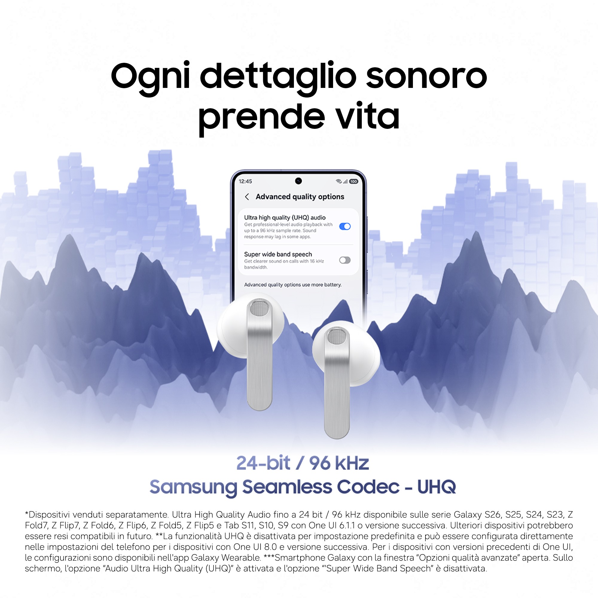 Samsung Galaxy Buds4 Auricolari Bluetooth - immagine 4