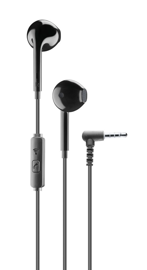 Cellular Line Voice Capsule Nero Auricolari A Filo Con Microfono Jack 3.5mm