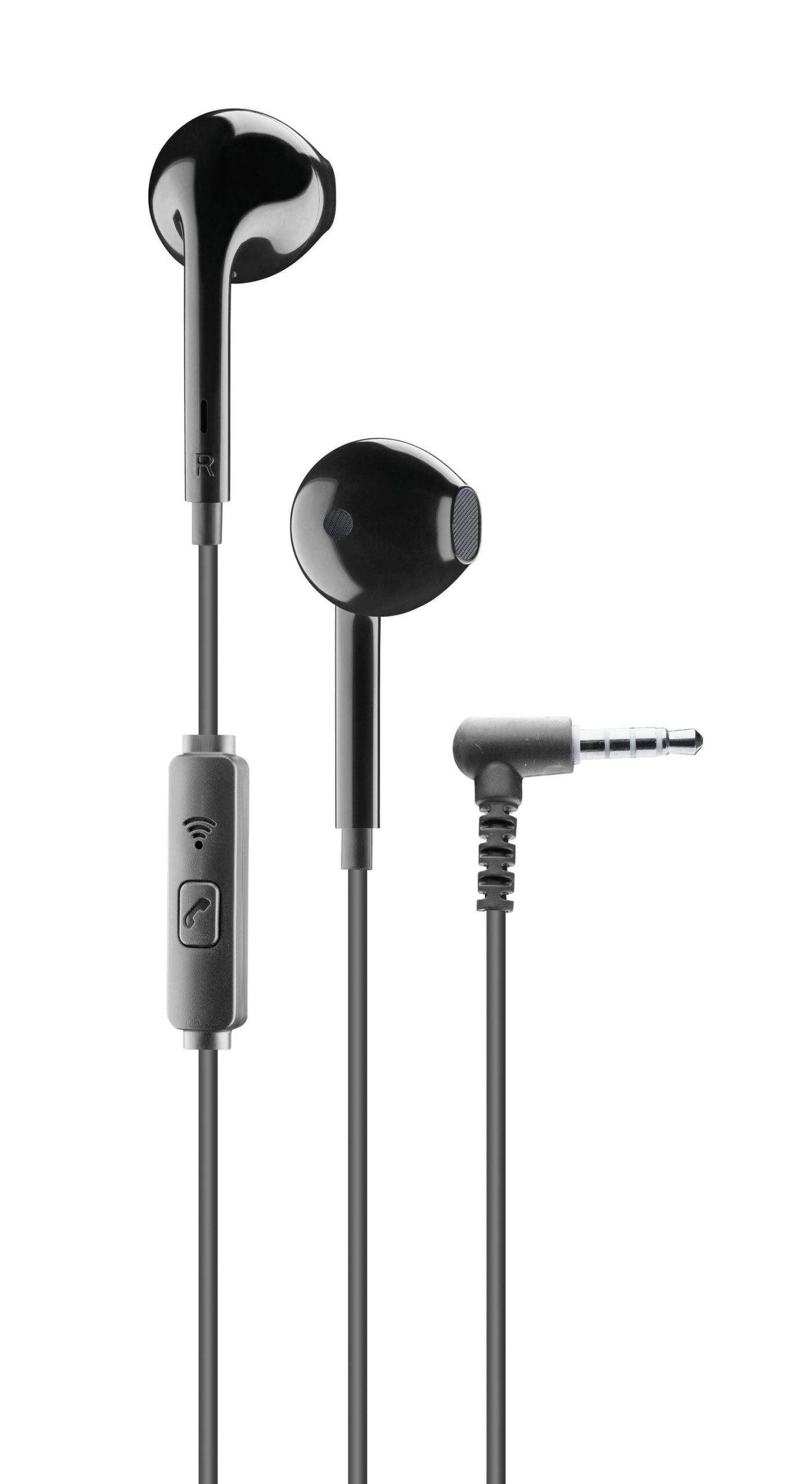 Cellular Line Voice Capsule Nero Auricolari A Filo Con Microfono Jack 3.5mm