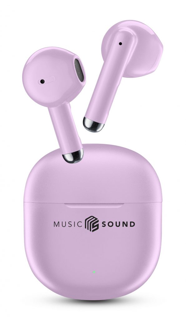 Cellular Line Breeze Rosa Auricolari Bluetooth Con Custodia