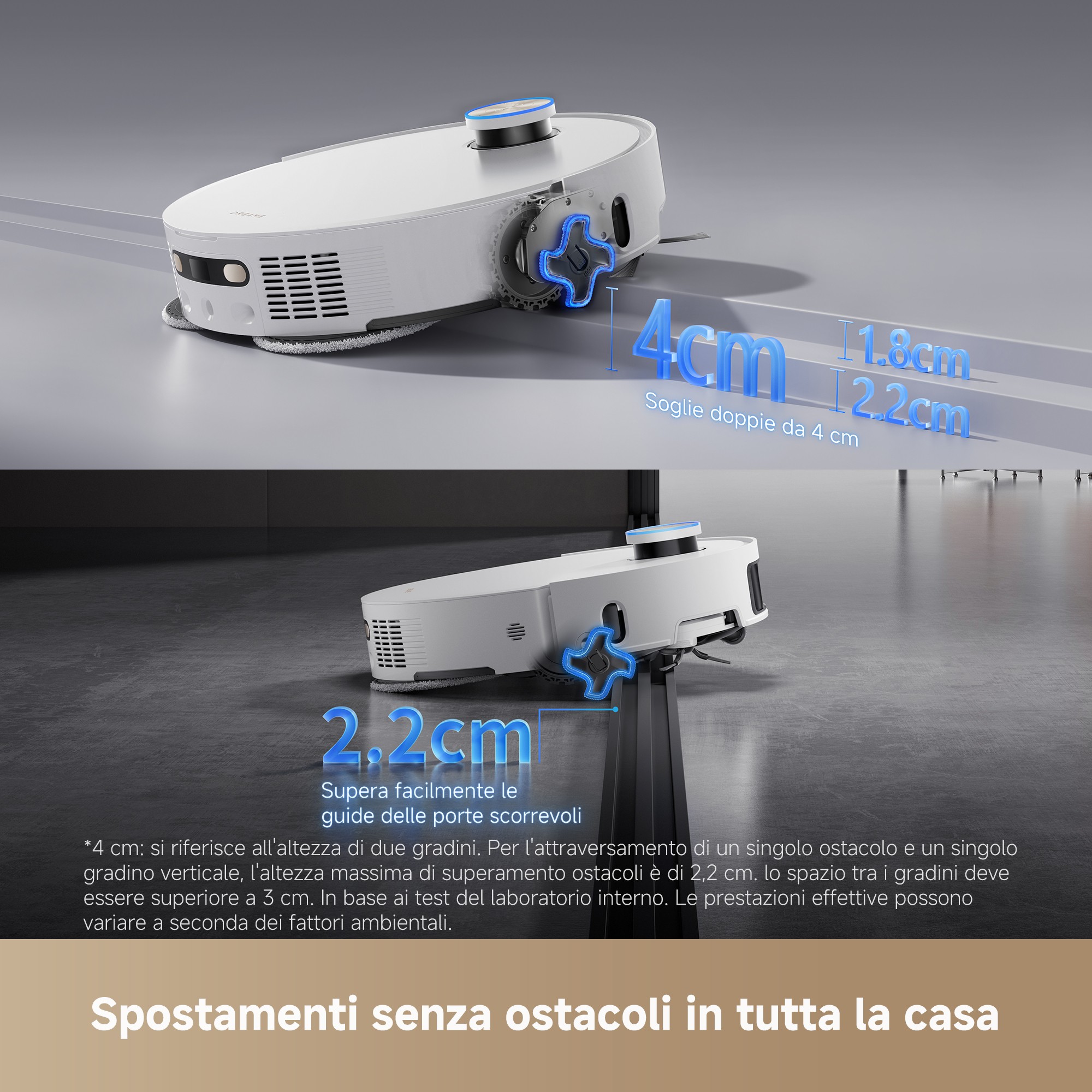 Dreame L50 Pro Ultra Robot Lava e Aspira Wi-Fi con Base per Svuotamento - immagine 2
