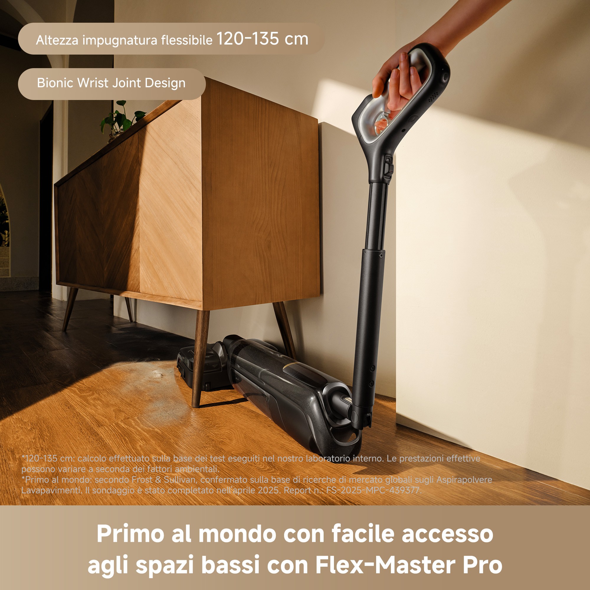 Mova M50 Ultra Aspirapolvere Lavapavimenti con 2 Serbatoi - immagine 4