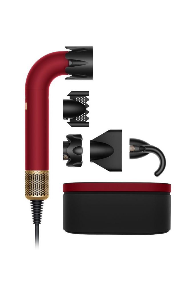 Dyson Supersonic R Red Velvet Gold Asciugacapelli 1700W con 5 Accessori
