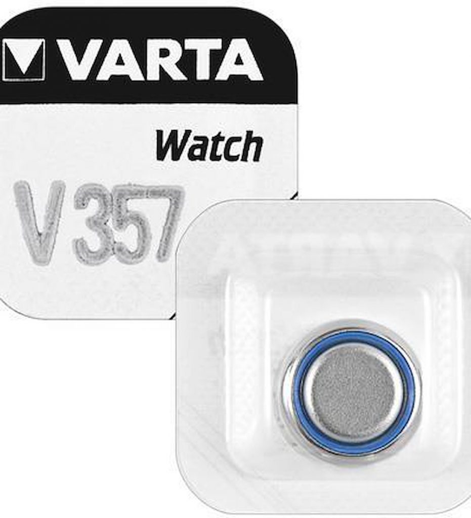 VARTA 357101111 Batteria non ricaricabile per orologio V357 Argento