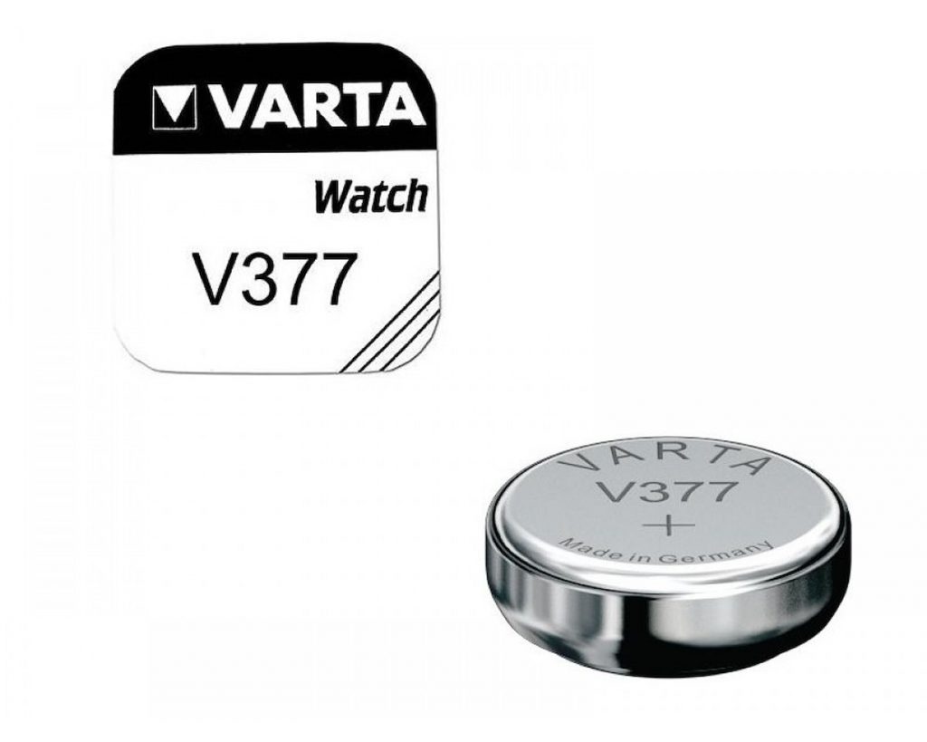 VARTA 377101111 Batteria Orologio V377 SR626SW 1.55V Argento