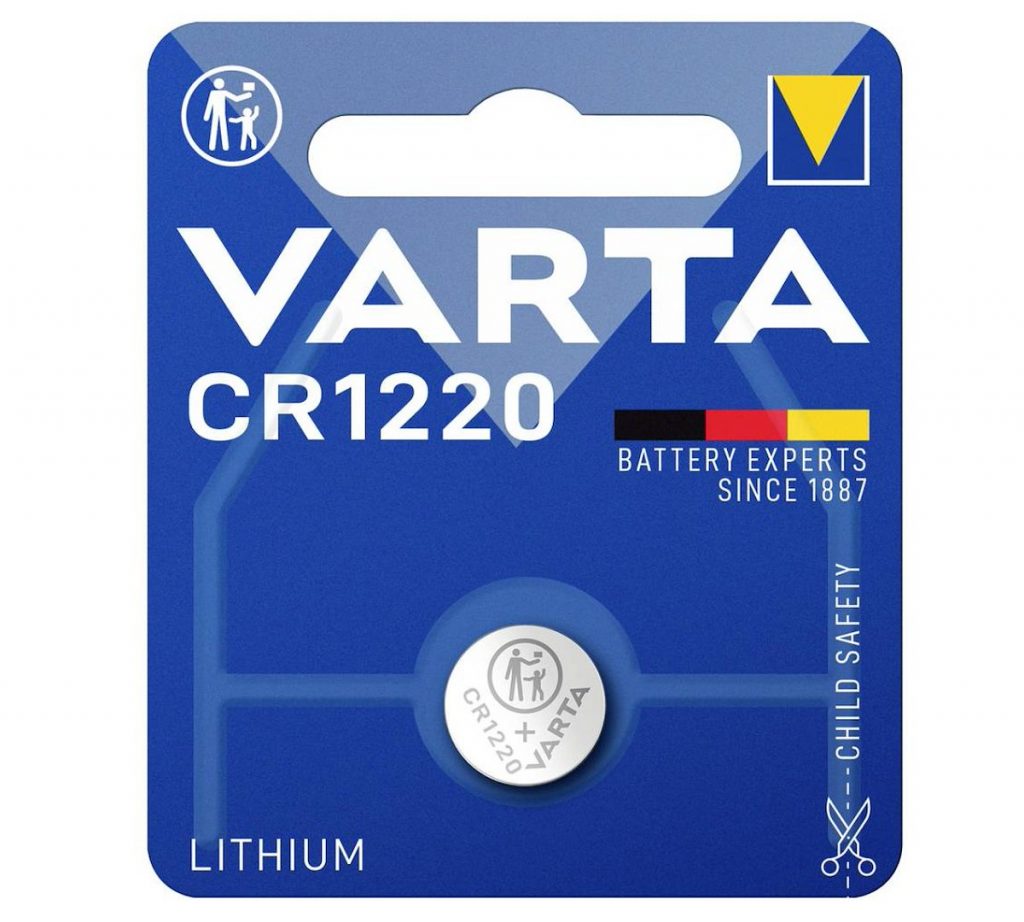 VARTA 6220101401 Pila bottone CR1220 litio per elettronica