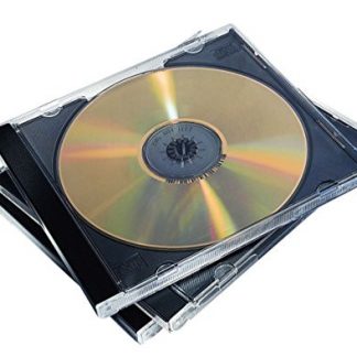 G BL GBHJB2640 Contenitore CD Trasparente Set 3 Pezzi