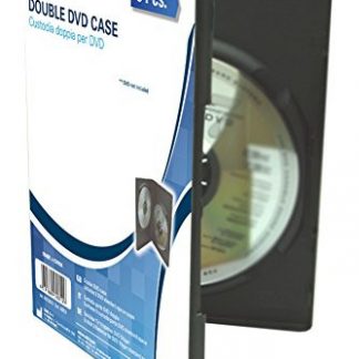 G BL GBHJD2812GB Contenitore 2xDVD Nero 3 Pezzi