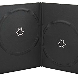 G BL GBHJD2814GB Contenitore 2 DVD Slim Nero Confezione 5 Pezzi