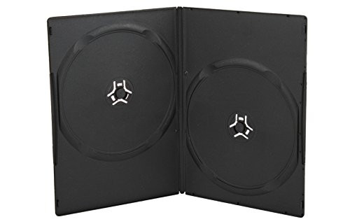 G BL GBHJD2814GB Contenitore 2 DVD Slim Nero Confezione 5 Pezzi