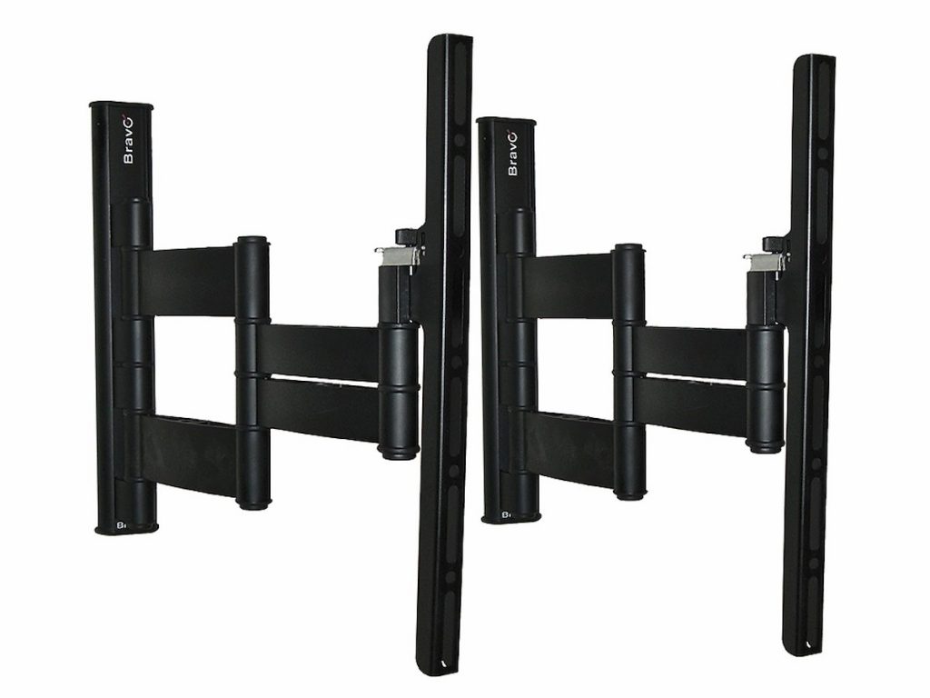BRAVO PLASMA 2 Supporto a Muro 37-85 Pollici 3 Snodi 2 Bracci