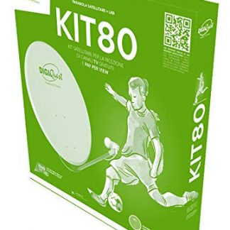 DIGIQUEST KIT012: Parabola 80cm + LNB universale