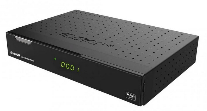EDISION PICCOLLOS2T2 Ricevitore Digitale Satellitare Terrestre Cavo Combo
