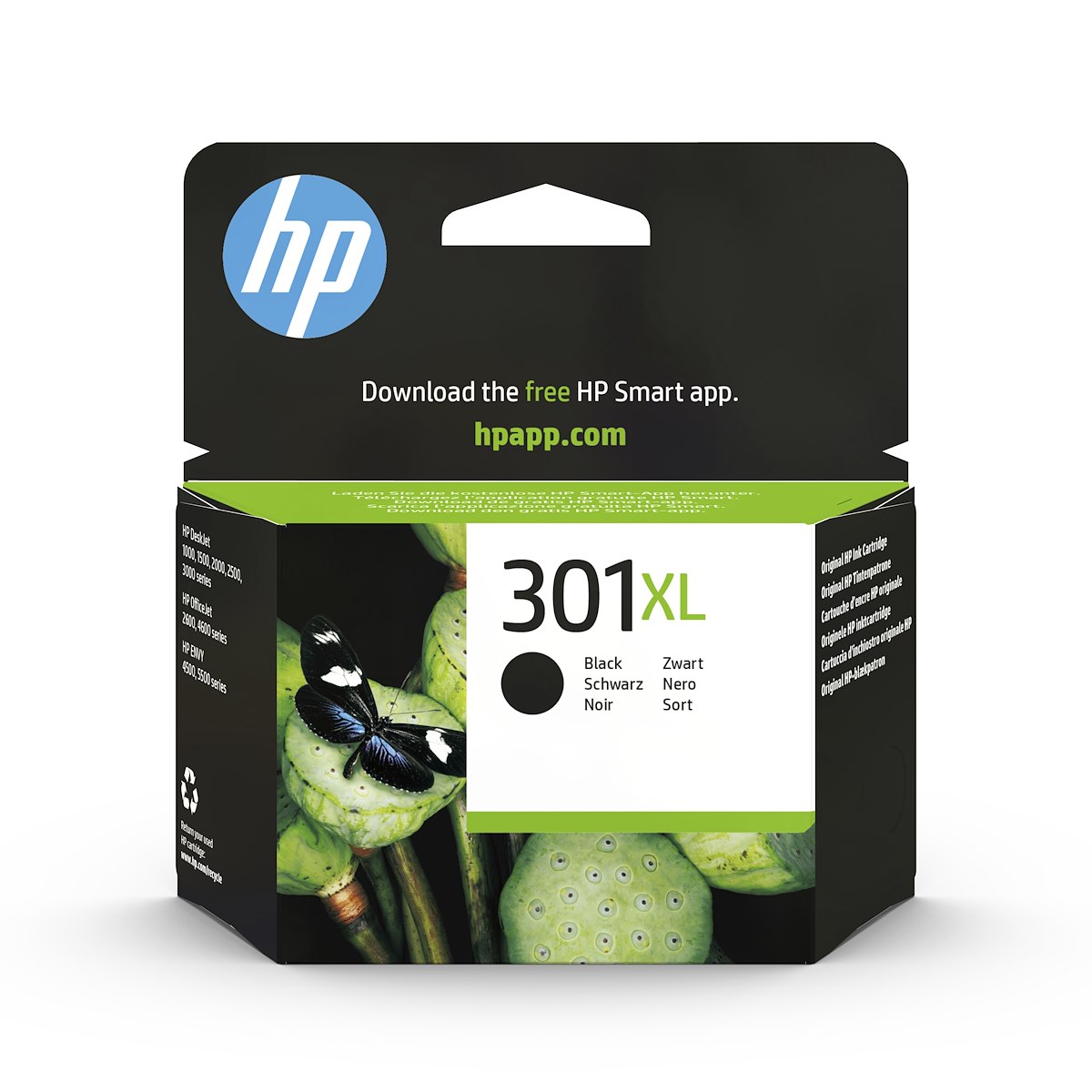 HP CH563EEABE Cartuccia Originale Inchiostro Nero XL