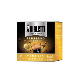 Bialetti Venezia Forte Capsule Caffè Confezione da 16 Pezzi
