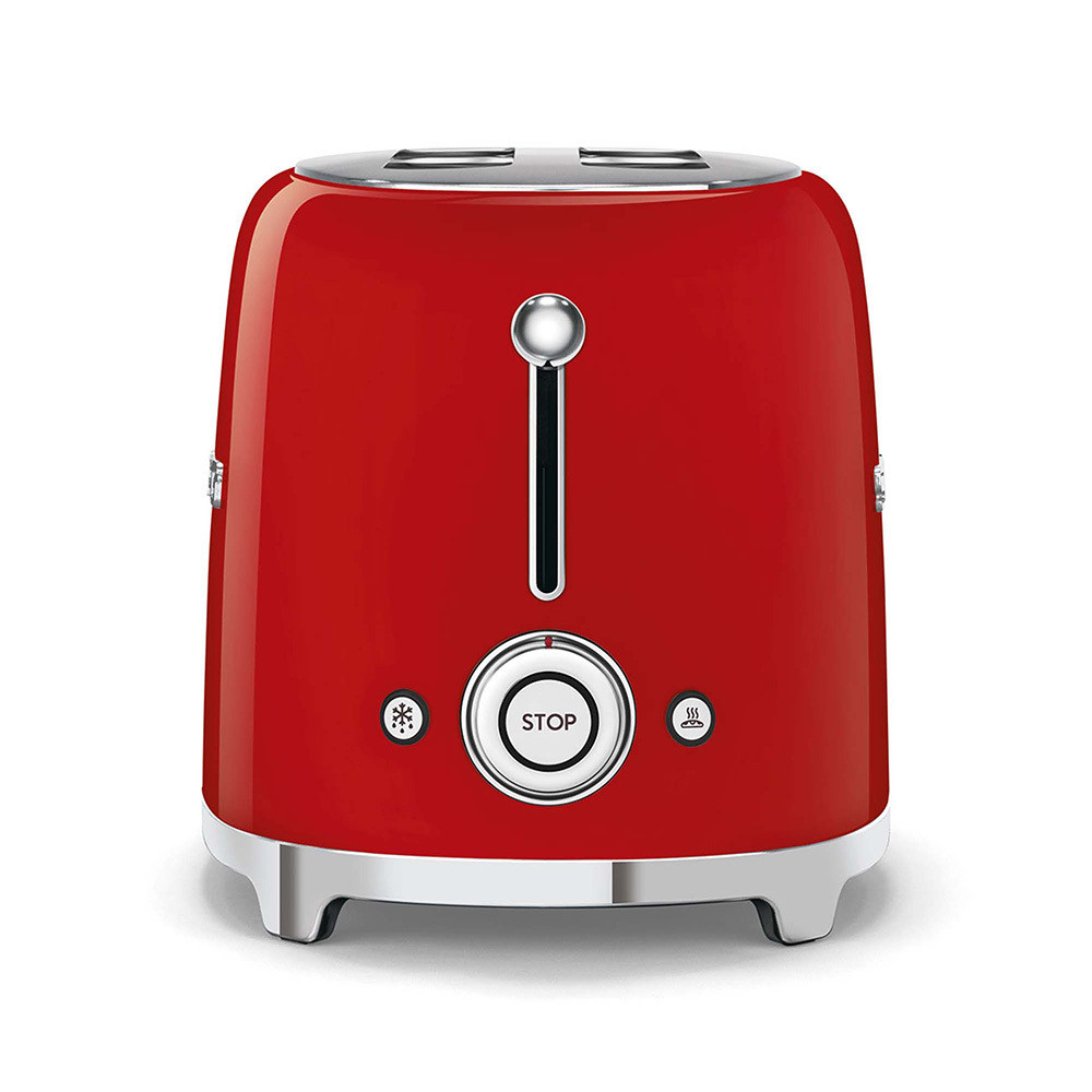 Smeg TSF01RDEU Rosso Tostapane a 2 Scomparti 2 Fette 950W Stile Retro - Image 4