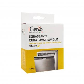 I-GENIO 988 Sgrassante Polvere Lavastoviglie Confezione 4 Pezzi