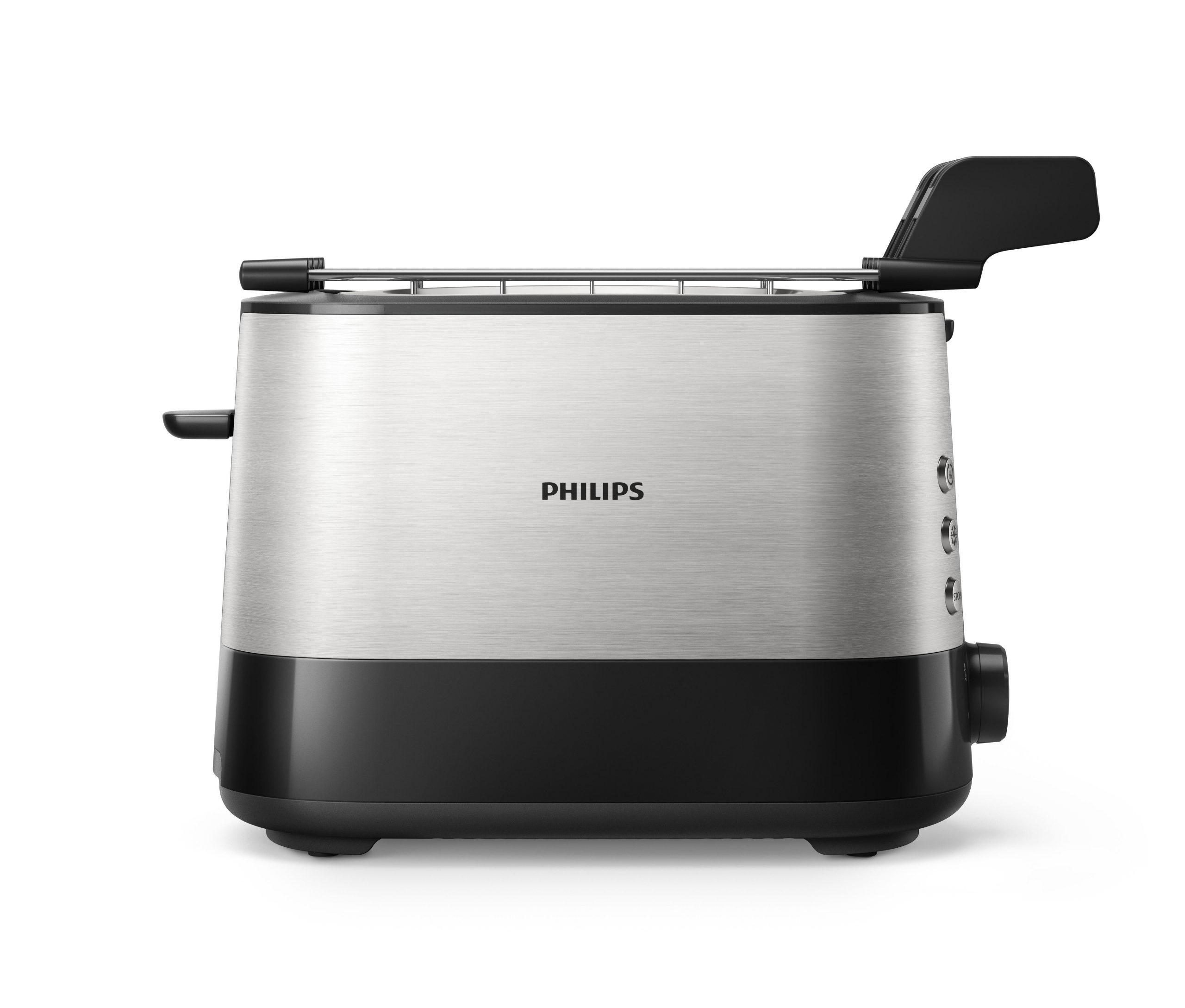 Philips Viva Collection HD2639 Inox Tostapane 2 Pinze 730W 7Livelli Cottura - Image 2