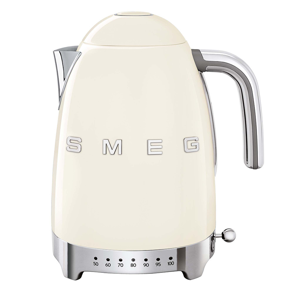 Smeg KLF04CREU Bollitore Elettrico Panna 2400W Capacita 1.7 Litri Temp Variabile