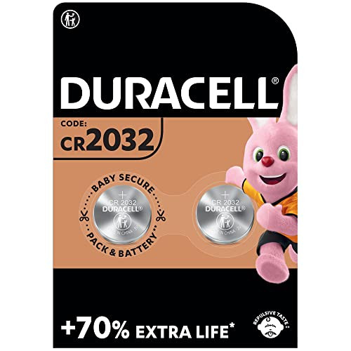 DURACELL DU22B2 Batteria Bottone Litio 3V 2032 Blister 2pz Non Ricaricabile