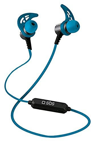 SBS TESPORTEARSETBT500B Auricolari Bluetooth magnetici, blu