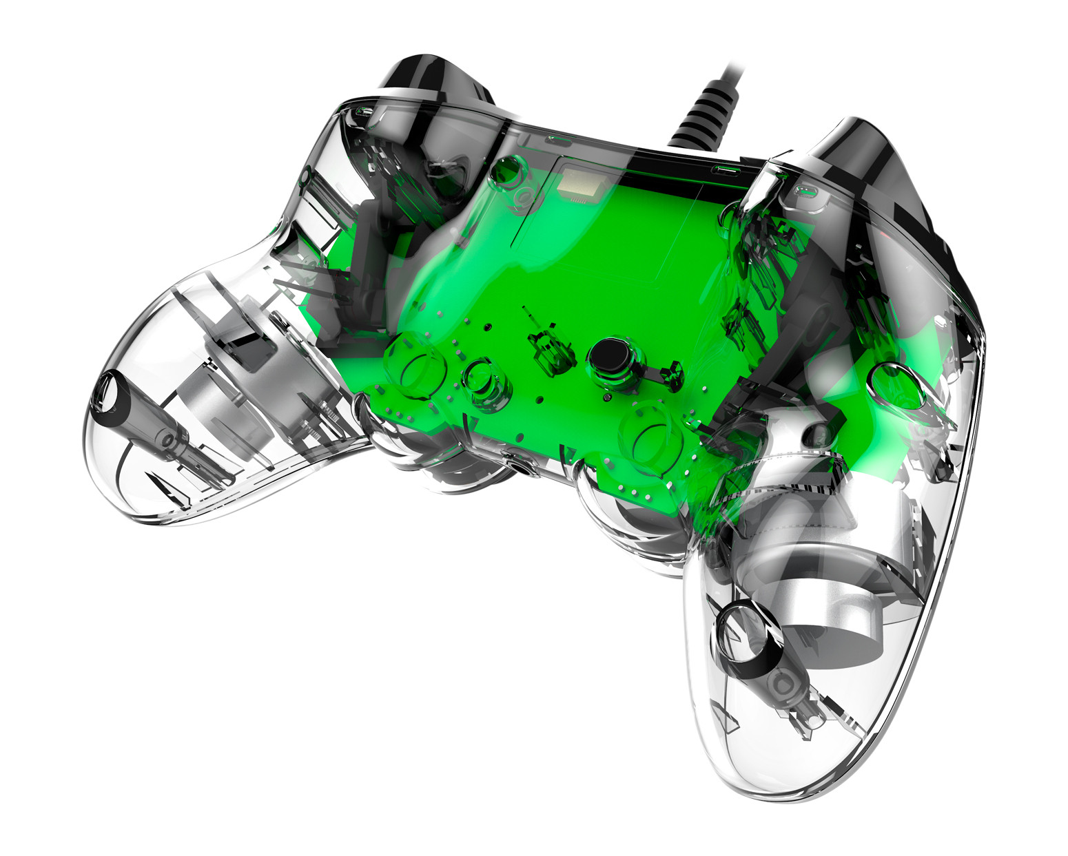 Nacon PS4OFCPADCLGREEN Controller Wired X per PS4 Luminoso - Image 7