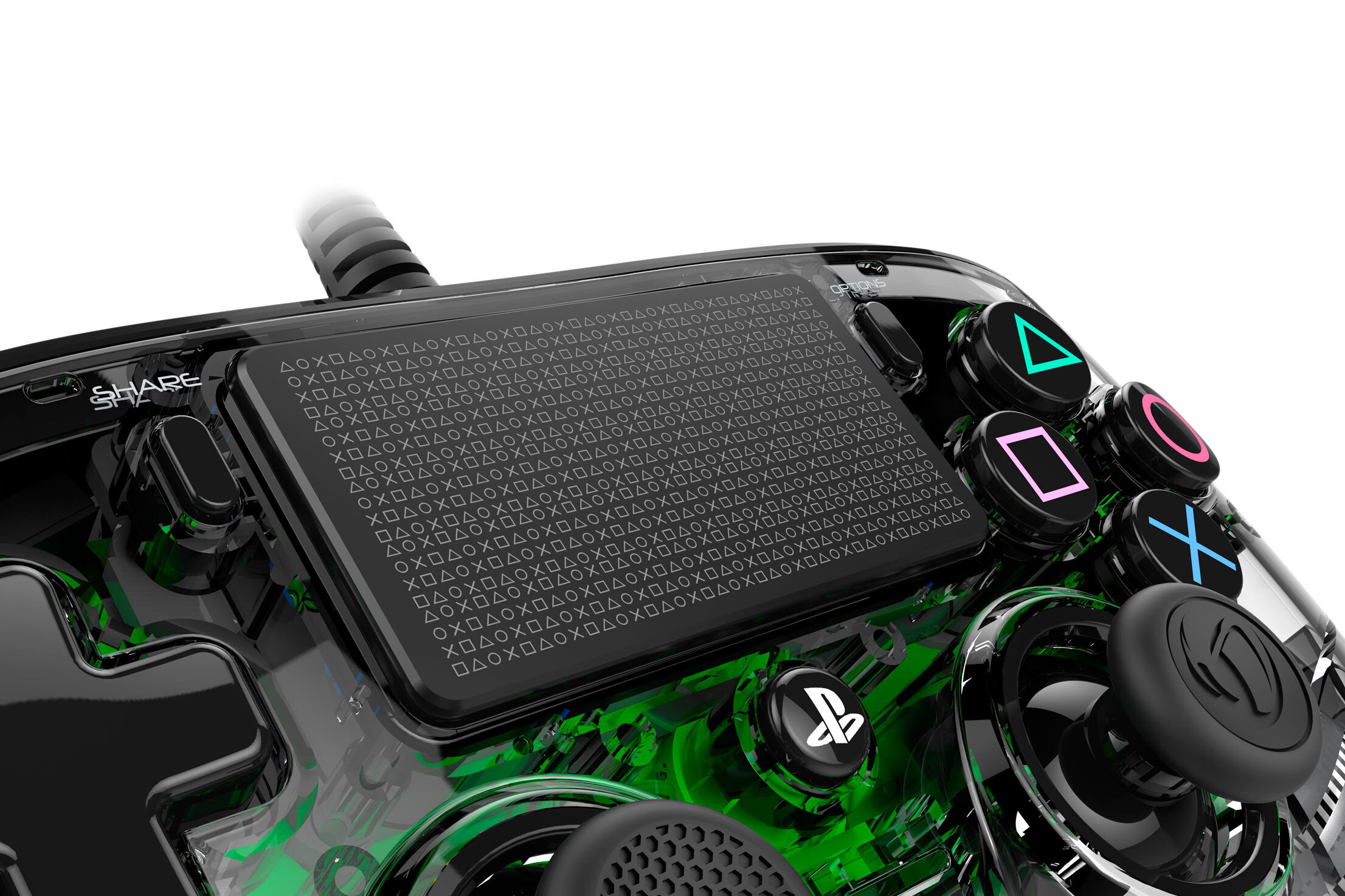 Nacon PS4OFCPADCLGREEN Controller Wired X per PS4 Luminoso - Image 10