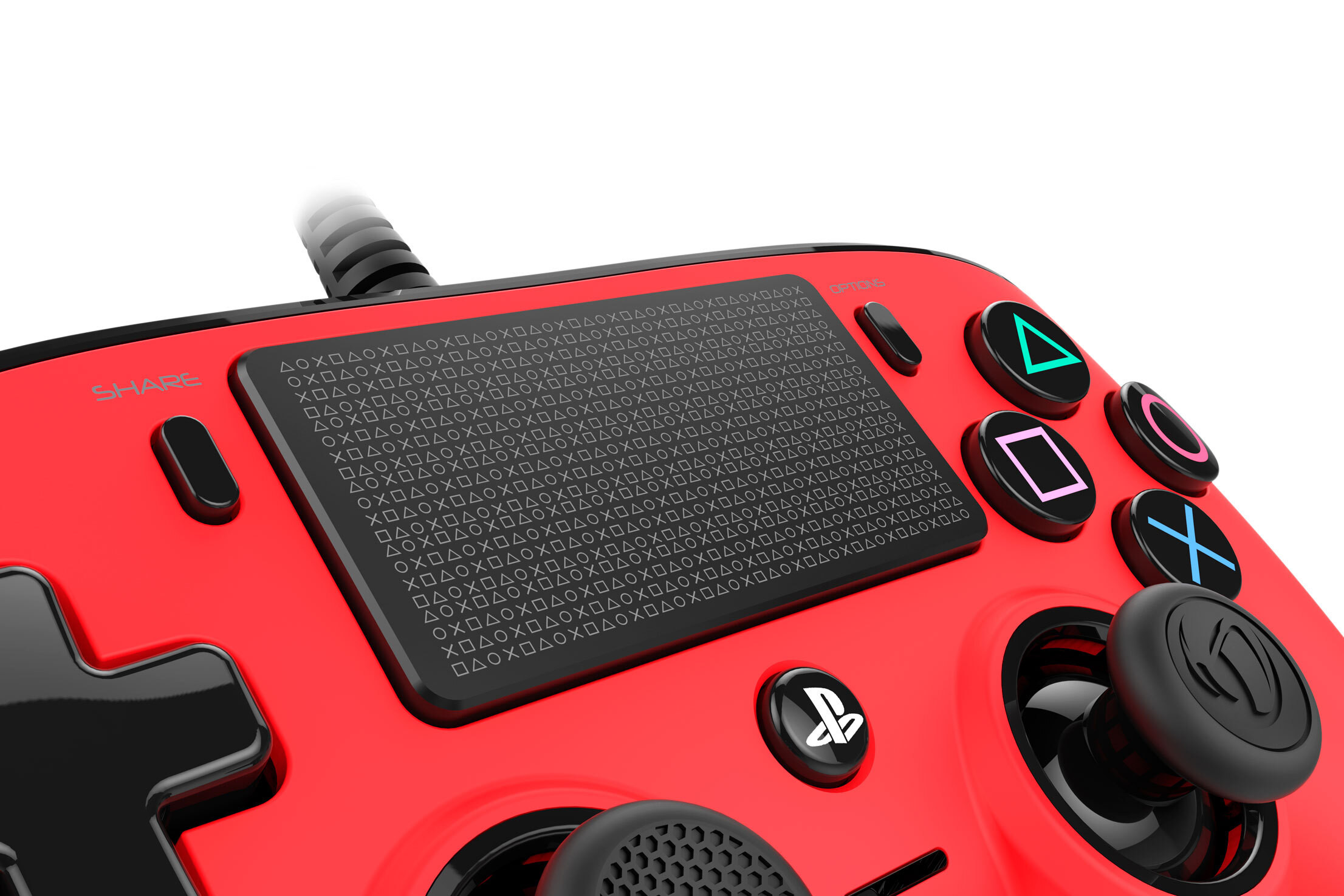 Nacon PS4OFCPADRED Controller Wired X per Ps4 - Image 8