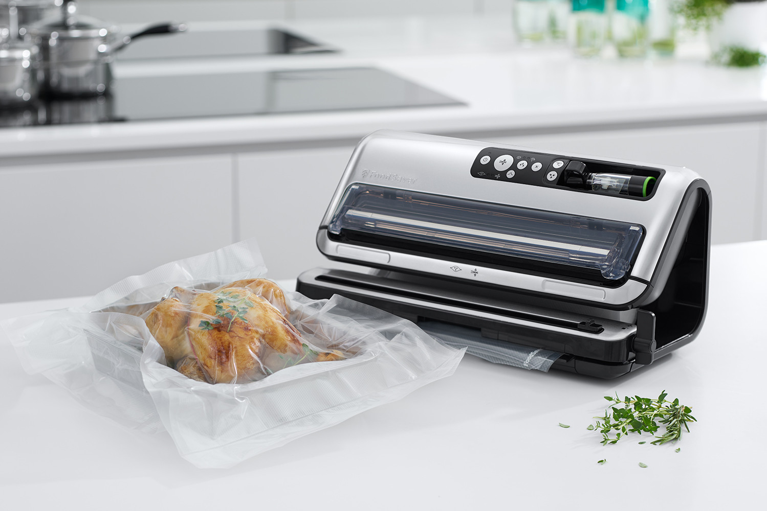 Foodsaver JF006X Macchina Sottovuoto con 8 Sacchetti e Rotolo 28 x 300CM - Image 6