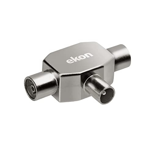 EKON ECANSHILD1M2F Splitter Coassiale Antenna 9.5mm a 2x 9.5mm M-F