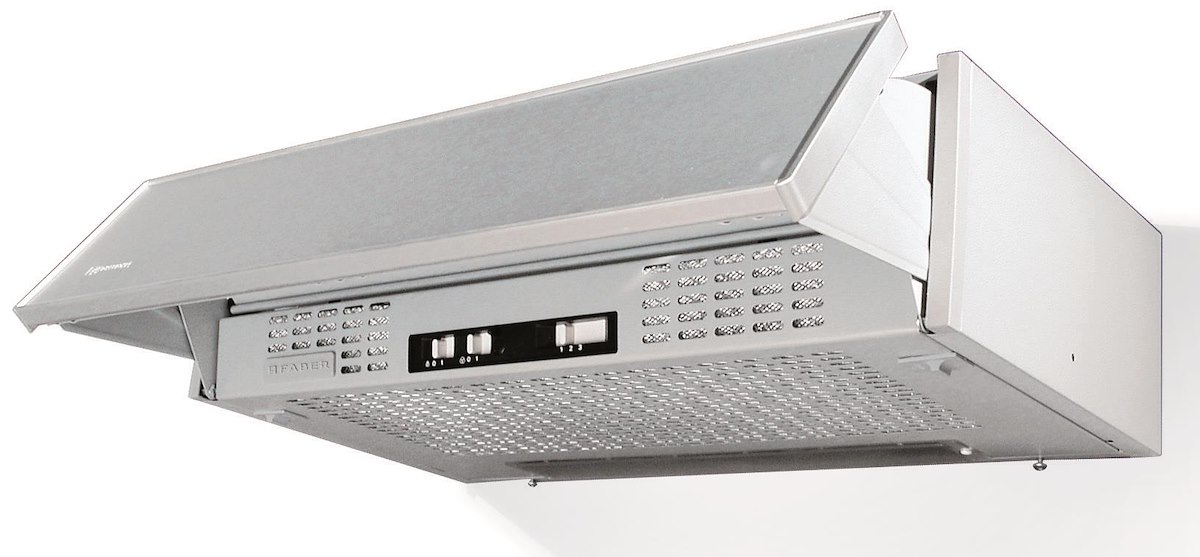 FABER Cappa Sottopensile 90cm 3 Velocita Alluminio