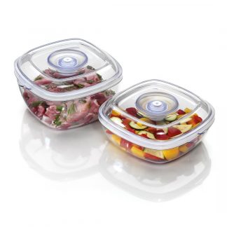 LAICA VT3305 Contenitori Sottovuoto Set 2 Pezzi