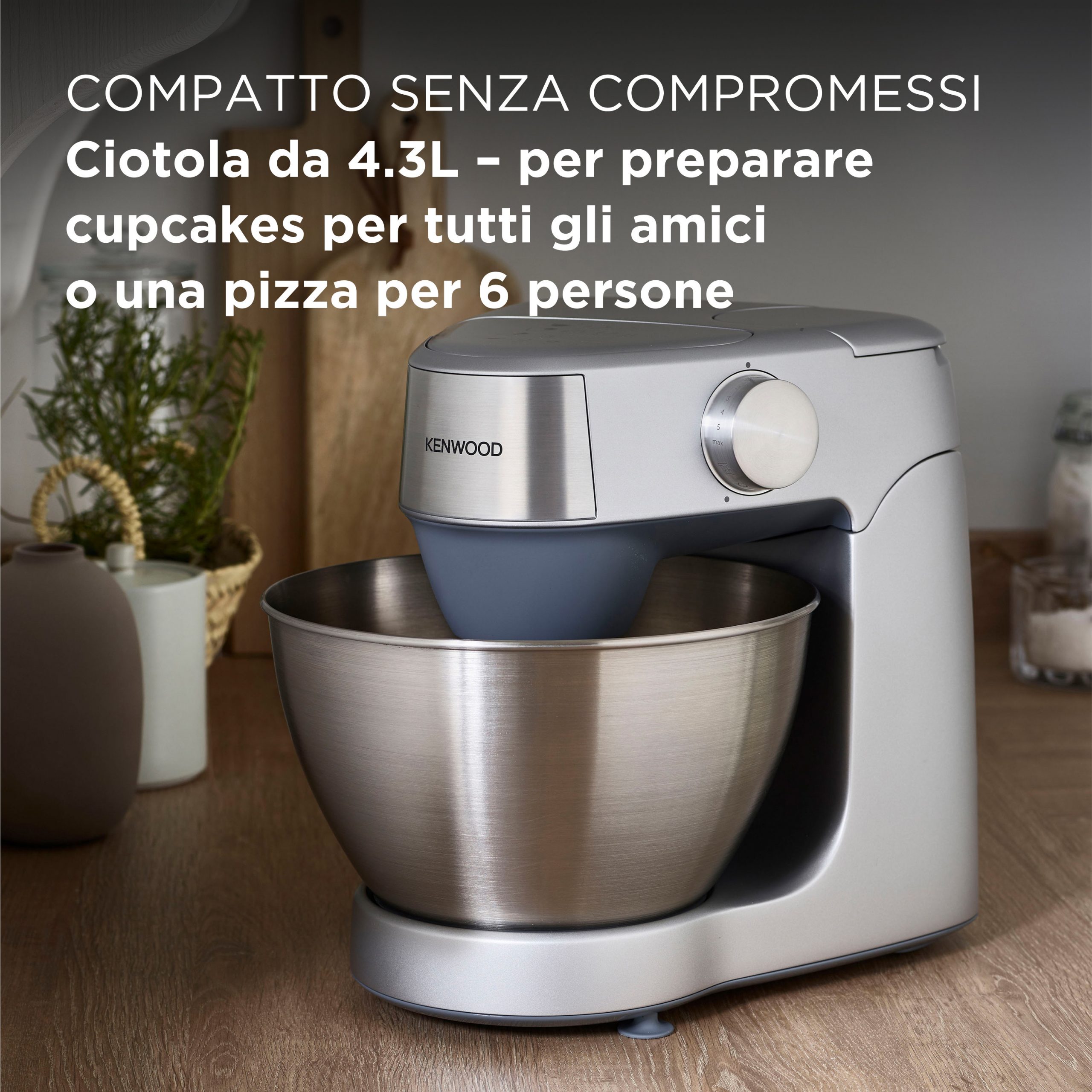 Kenwood KHC29A0SI Impastatore Silver 1000W 4.3 Litri - Image 2