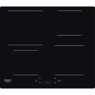 HOTPOINT-ARISTON HQ5660SNE Piano Cottura Induzione 60cm 4 Zone MyMenu Nero