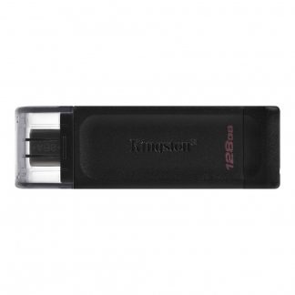 KINGSTON DT70128GB Chiavetta USB Type C 128GB Data Traveler 70 Nero