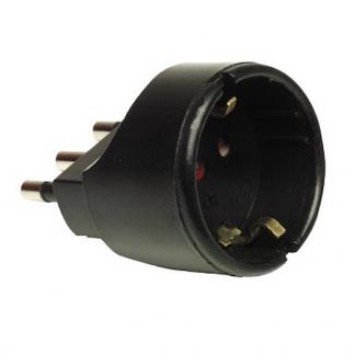 GBC 22023501 Adattatore Spina Italiana 16A Presa Schuko Tedesca