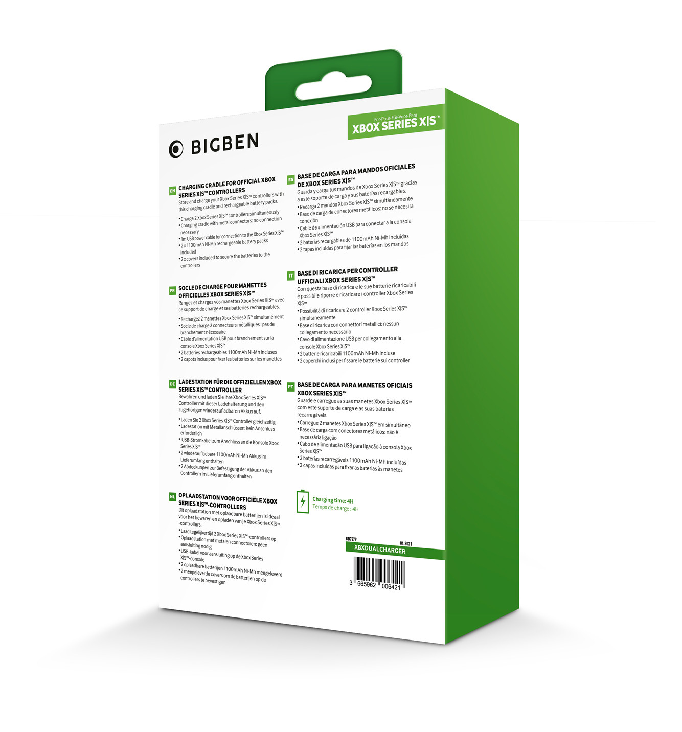 Nacon XBXDUALCHARGER Base di Ricarica per 2 Controller Xbox Series X-S - Image 4