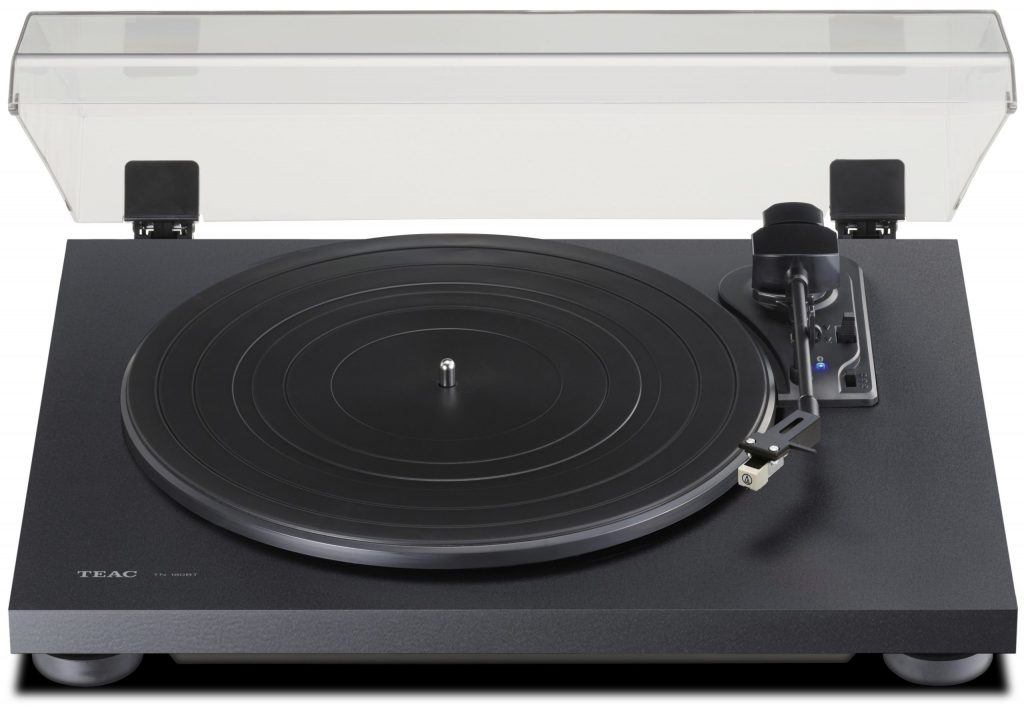 Teac TN-180BT-A3B Giradischi 33-45-78 Bluetooth con Testina Audio-Technica